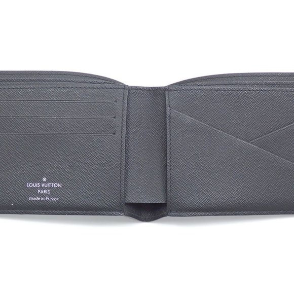 Louis Vuitton Bi-fold Billfold Monogram Eclipse Portefeuille Multiple Men's M... - Picture 5 of 7